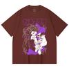 230 g/m² 100% Baumwolle Gachiakuta V4 Jabber Print Unisex Schweres Baumwoll-T-Shirt