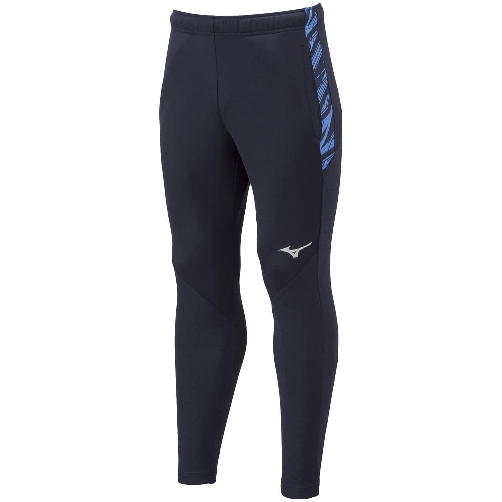 

Mizuno Soccer Soft Knit Pants Deep XL P2MD2035, Navy,