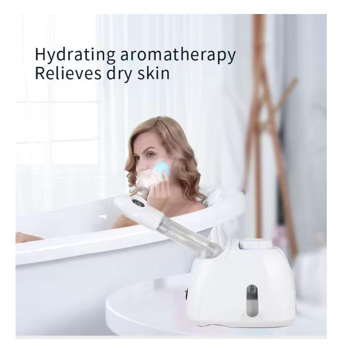 2026 Ozone Facial Steamer Warm Mist Humidifier for Face Deep Cleaning Vaporizer Sprayer Salon Home Spa Skin Care Whitening