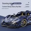 Gu Li Supercar 1:8 Remote Control Building Block Sports Car Model - High Difficulty Assembly Toy