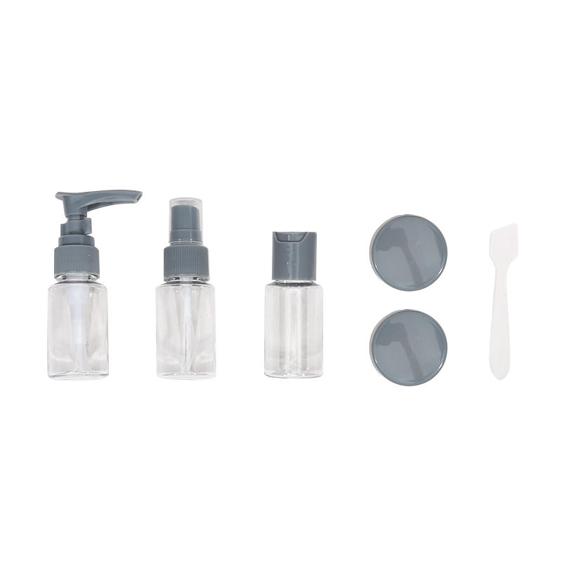 30ml Travel Cosmetics Dispensing Bottle Portable Leak Proof Refillable Containers Set for Toiletries Liquid & Creams