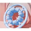 1PC Full Package Upgrade 32 Wheels Circular Massager Roller Leg Clamping Massager Dredge Meridians and Relax Thin Legs