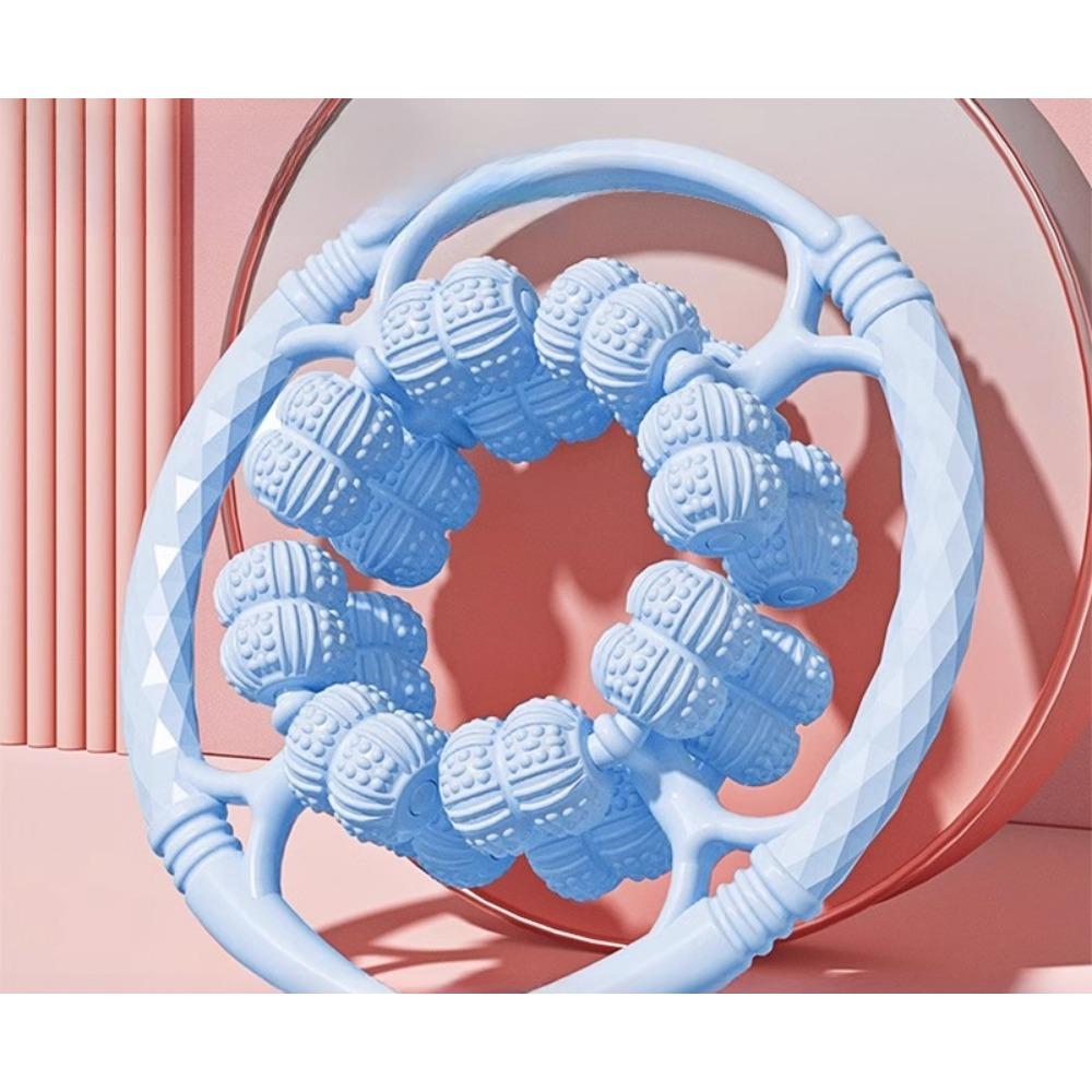 1PC Full Package Upgrade 32 Wheels Circular Massager Roller Leg Clamping Massager Dredge Meridians and Relax Thin Legs