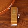 Alloy Gold Ingot Ornament: Living Room Decor & Gift for Wealth and Prosperity