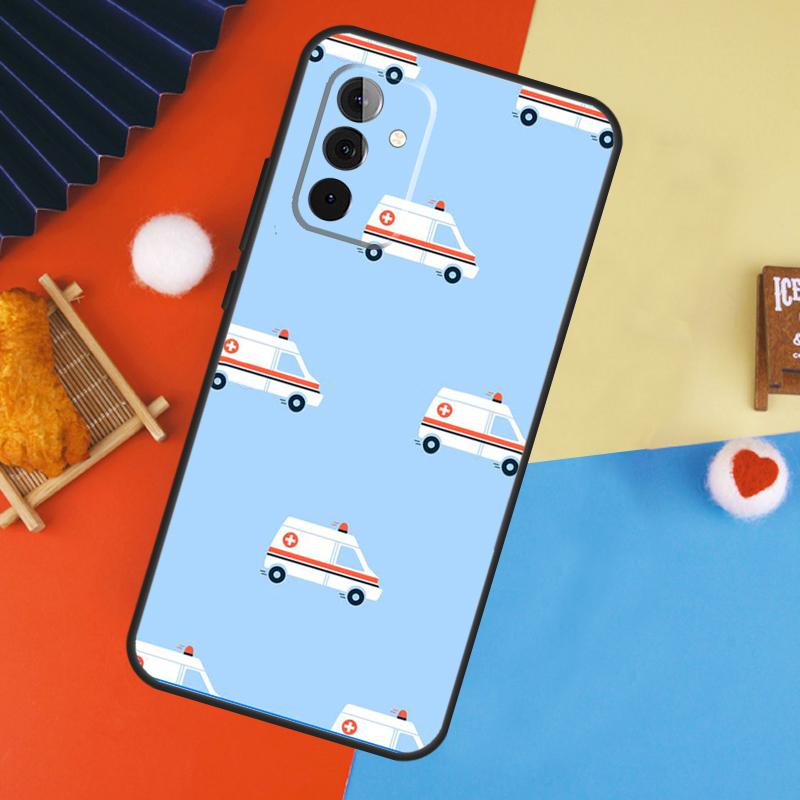 EMT EMS Ambulance For Samsung Galaxy A13 A23 A33 A53 A15 A25 A35 A55 A51 A71 A12 A32 A52 A14 A34 A54 Case
