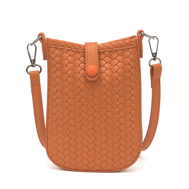 Mobile Phone Bag, Women's New Crossbody Small Bag, Leather Vertical Design, Going Out Women's Bag, Cowhide Mini Shoulder Bag