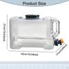 Camping Water Bottle , Portable Bucket, Versatile Reservoir for Car, Office, Vehicles