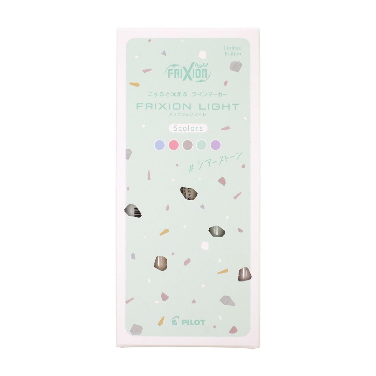 

Limited Edition Frixion Light Set Erasable Line Markers [Sheer Stone] 5-Color SFL-75SLCS-5