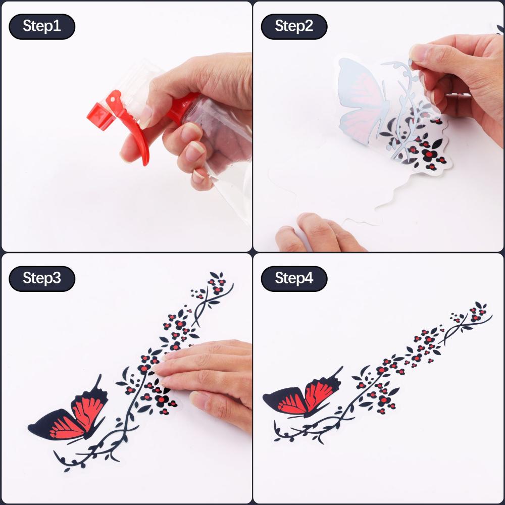 Butterfly Car Window Stickers Car Side Graphics Decals Car Stickers For Women Decals For Cars