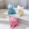 Cat Shape Silicone Mold Candle Resin Making Tool DIY Candle Moulds Ornaments Hand-made Home Decorations Supplies