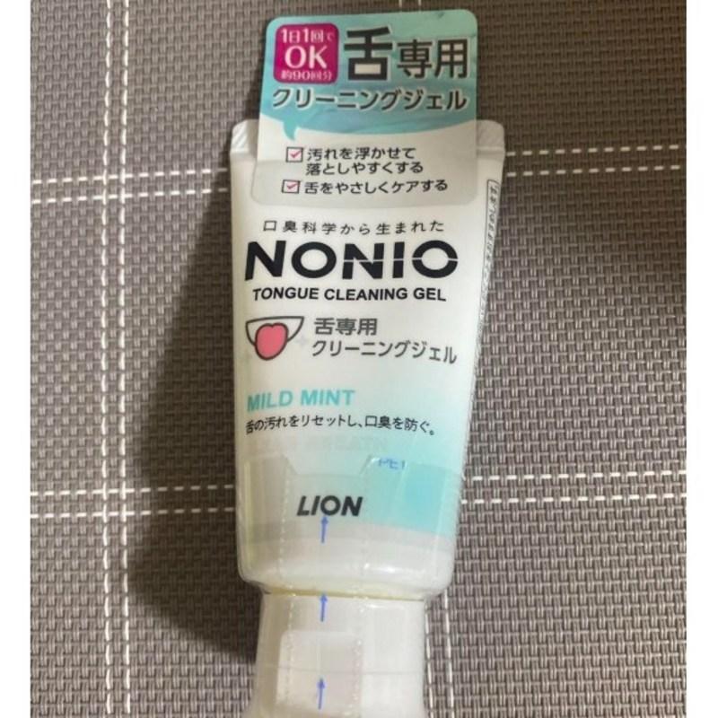 Nonio Tongue Cleaning Gel Mild Mint, 45g, 5 Pcs