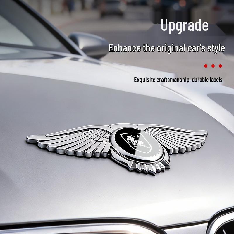 Fengxing & Jingyi Car Front Hood Emblem Sticker for T5/M7/S50/X3/X5/X6/Lingzhi PLUS.