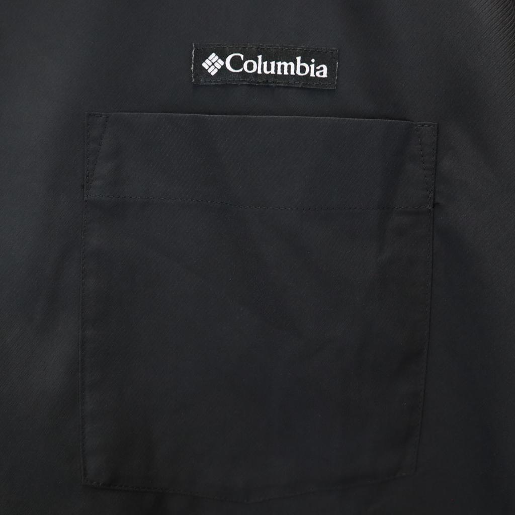 Columbia Short sleeve T-shirt S black Pocket T-shirt Outdoor Men's Used