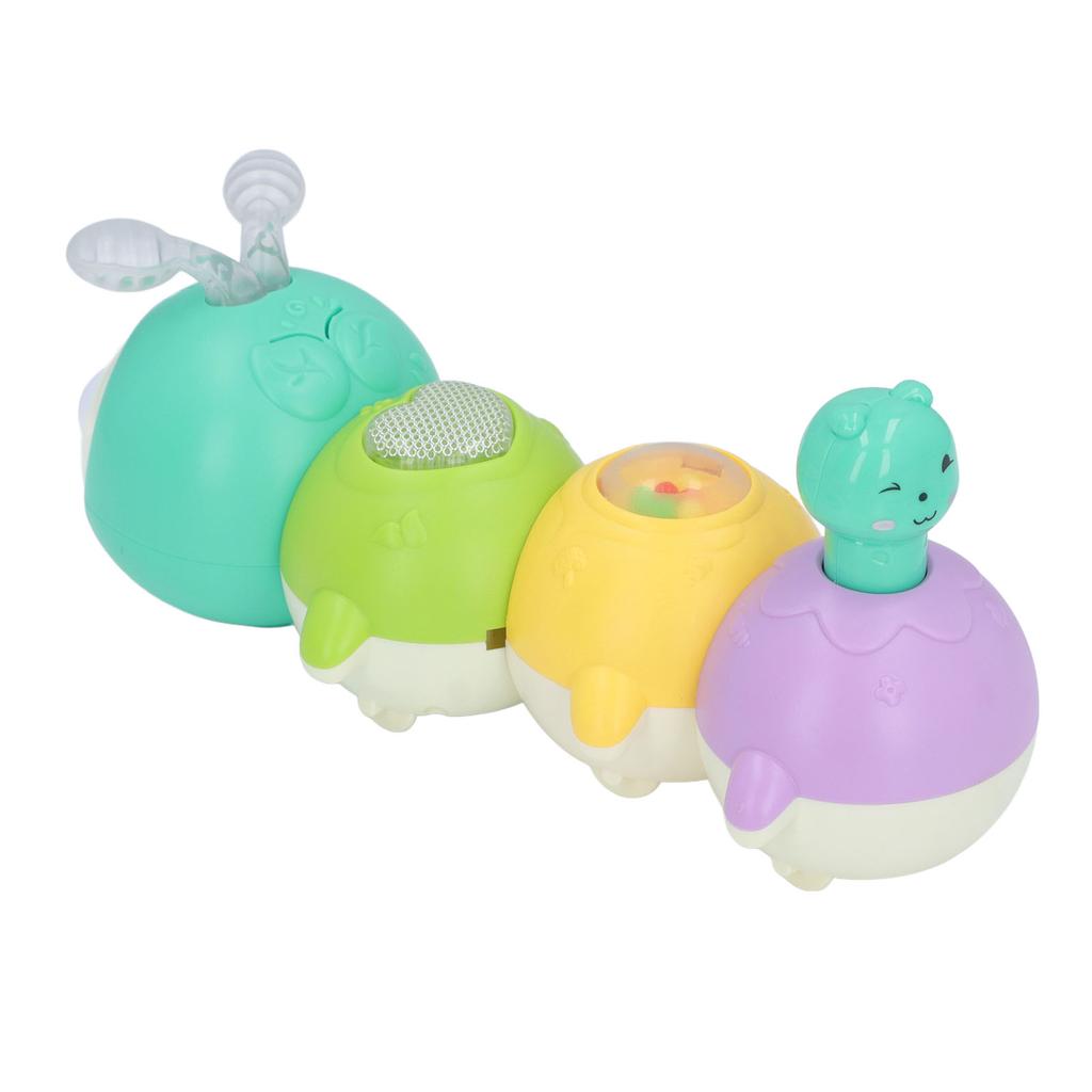 Crawling Animal Music Toy Interactive Cute Cartoon Toddler Electric Swing Animal Toy with Music and