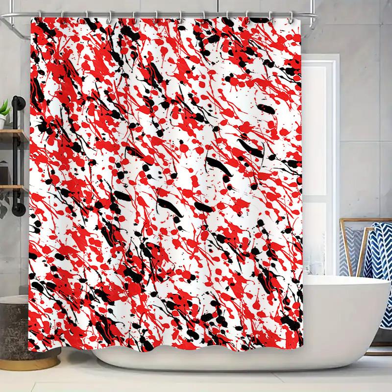 

Beautiful Pink Bath Shower Curtain with Sparkling Eyelashes Design for Bathroom Decor Home Decoration Window Treatment (Size: 69 90x180cm