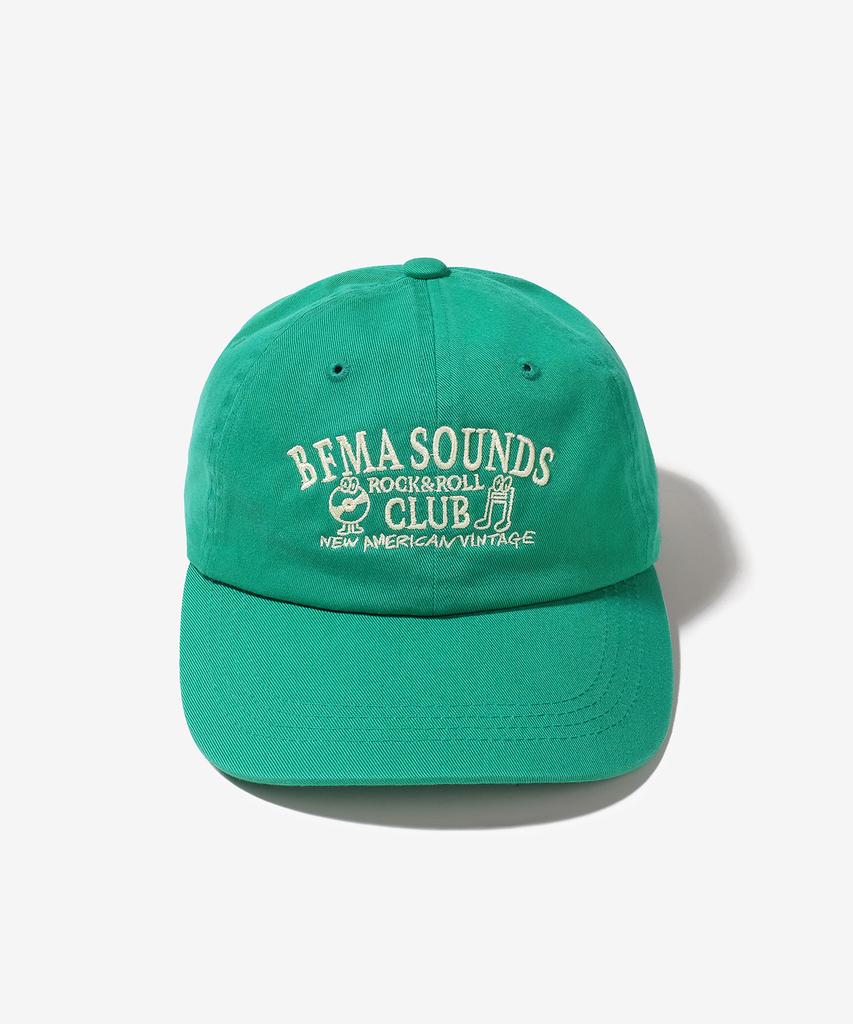 Beollunpeulenjeu Bfma Sounds Rock&Roll Club Washed Ball Cap Kelly Green