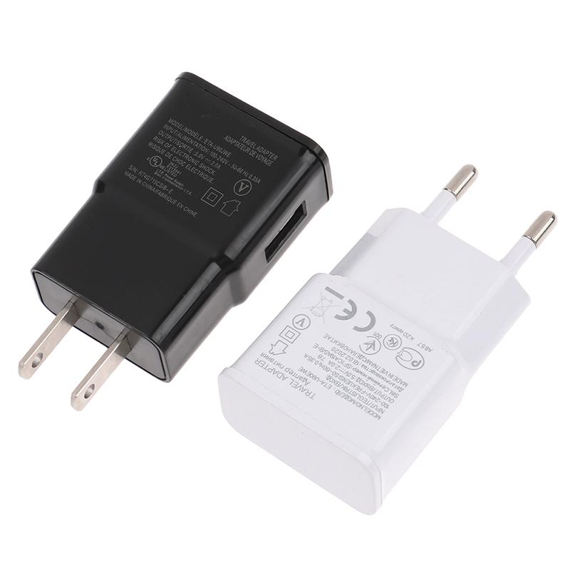 1Pcc For Samsung Galaxy S4 Charging Head 2A Fast Charge Eu Us Type Charger Travel Adapter Usb Cable Charger