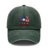 [Patriotic Baseball Cap] 250Th Anniversary USA Eagle Print Adjustable Hat Polyester Breathable Vintage Washed Casual Outdoor Sports Unisex For July