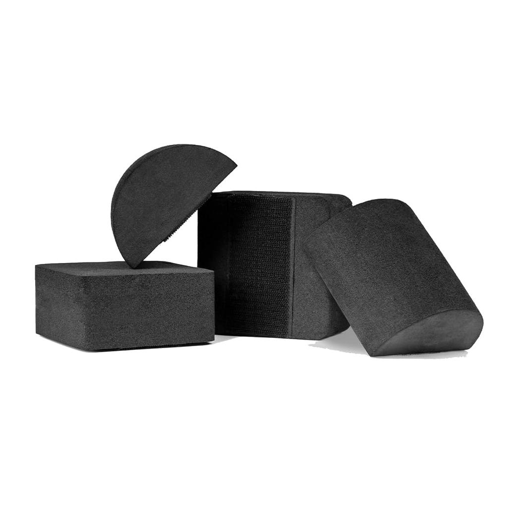 Naboso Advanced Wobble Wedges Balance and Conditioning Tool Foam Block for Nabosokinesis Boards - -