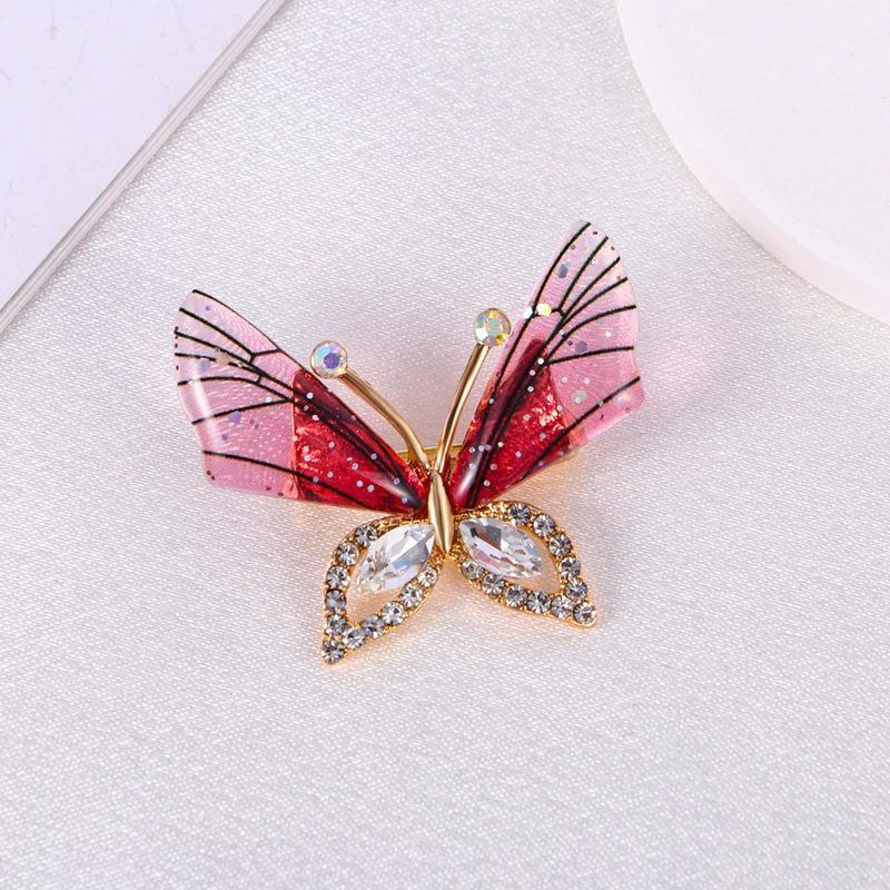 2025 Butterfly Brooch Female High-end Fashion Insect Butterfly Series Brooch Pin Brooch