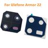 Nou Original Ulefone Armor 22 Telefon Spate Capac Sticlă Lentilă Cameră Spate Piese de Schimb Ecran Protector Cu Bandă Adezivă