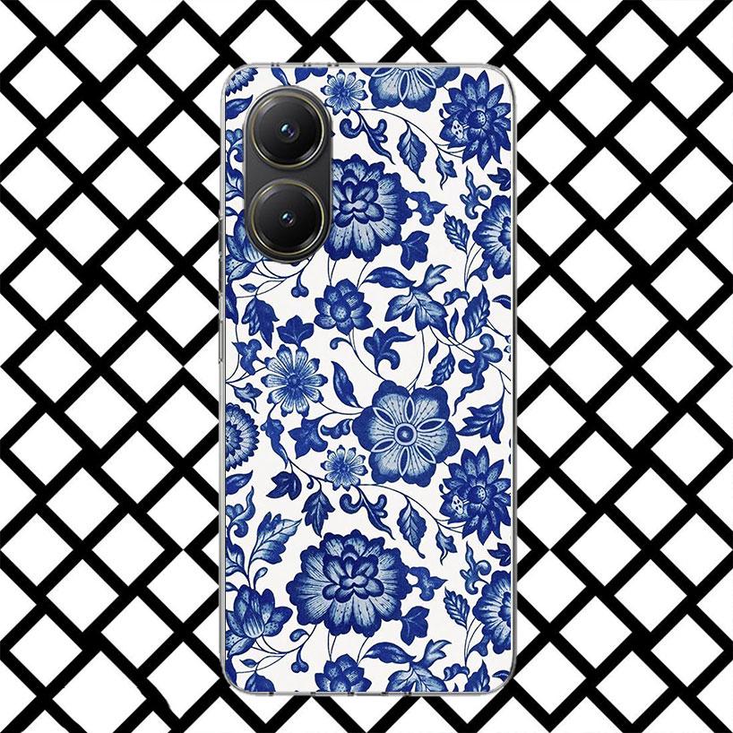 

Blue And White Porcelain Phone Case for Xiaomi Poco F7 Ultra X7 X6 X5 Pro X4 Gt M8 M7 Redmi 15 15C 13 13C 12 12C Soft Cover Fund Redmi 10