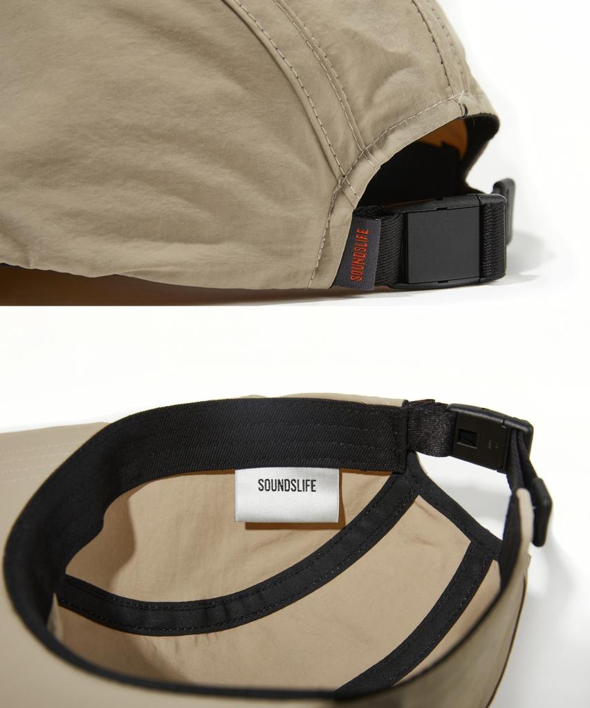 SOUNDSLIFE Hard Shell Ball Cap Beige
