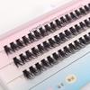 1box/60 Bundles,10D 0.1/0.07mm Thickness Individual Eyelash Extensions Eyelashes Cluster Lashes, Natural False Eyelashes Bundles