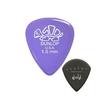 Jim Dunlop Delrin Picks (12-Pack) - Includes 1.50mm Jim Dunlop Delrin Picks and Musent Custom Players Picks  41B150-LAV-12P