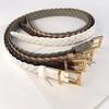 Non-hole Braided Retro Fashion Women's Belt with Casual Pants Jeans Short Skirt Women's Belt