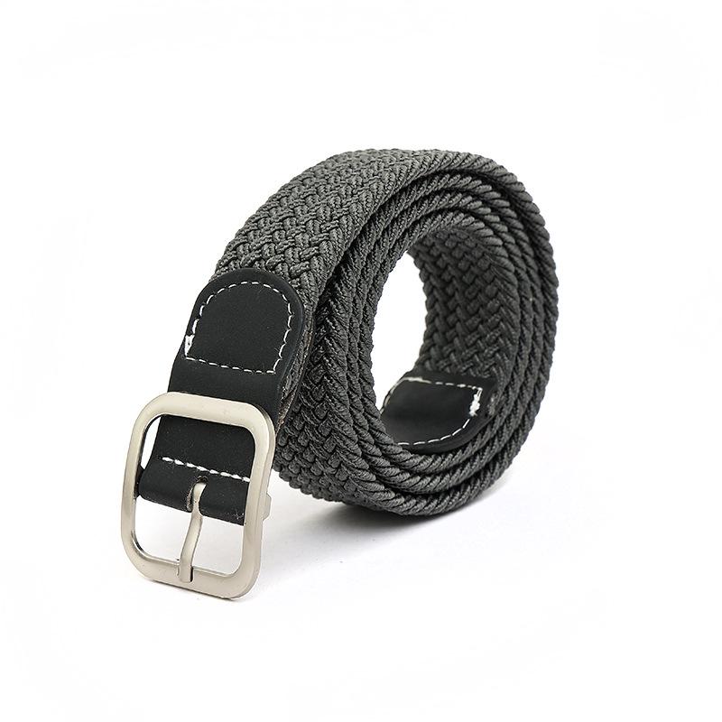Unisex Elastic Canvas Belt for Students & Young Adults