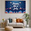 Flag Design American Flag Decor Star Patterns Independence Day Banner Vibrant Colors Decorative Bunting Party Banner