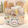 1 Plum Blossom-shaped Pen Holder Storage Box, Cosmetic Storage Box, Can Store Stationery, Makeup Brushes, Lipstick, Eyebrow Pencil