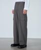 Tonilolenseu Wool Wide Cargo Pants Brown