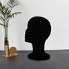 Skum paryk hoved Høj kvindelig mannequin hoved Hårstykker Displayholder Hatte Solbriller Hovedtelefon Hovedbeklædning Stand Kosmetik Model Hoved Rekvisit