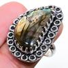 Labradorite Gemstone Handmade 925 Sterling Silver Jewelry Ring Size 6