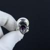 Amethyst Adjustable 925 Sterling Silver Ring - Fits US Sizes 6 To 10 - Handmade Boho Jewelry for Women & Men, Valentine Gifts