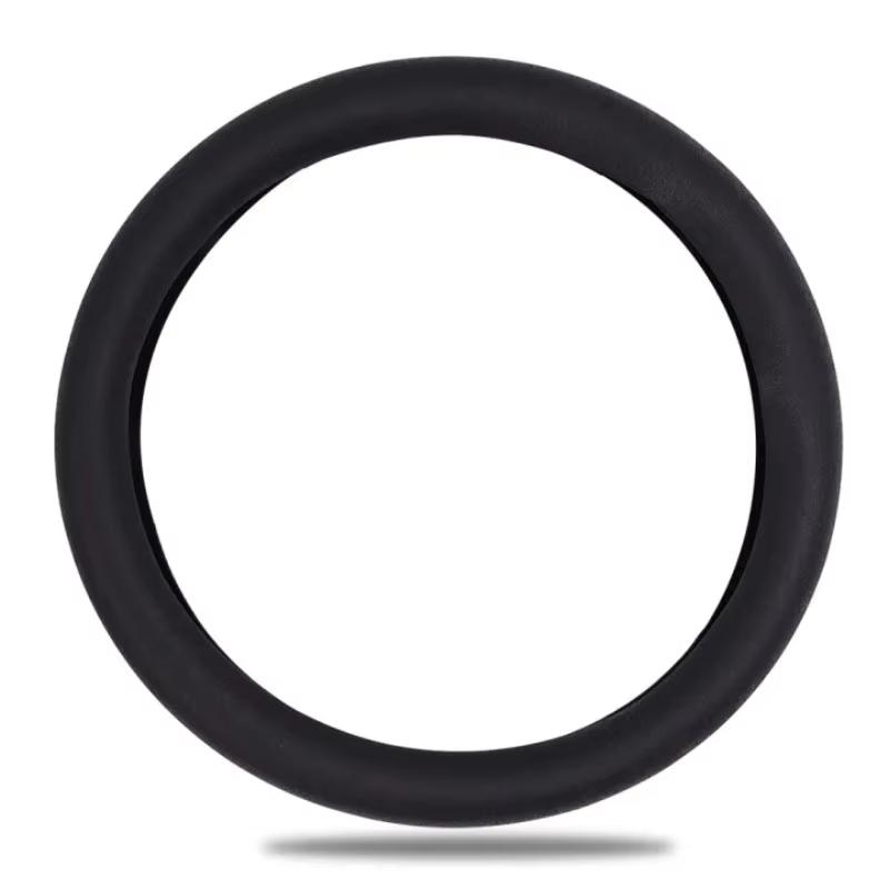 

Universal Car Non-slip Silicone Steering Wheel Cover Elastic Texture D-shaped Steering Wheel Covers Car Decoration Accessories чёрный