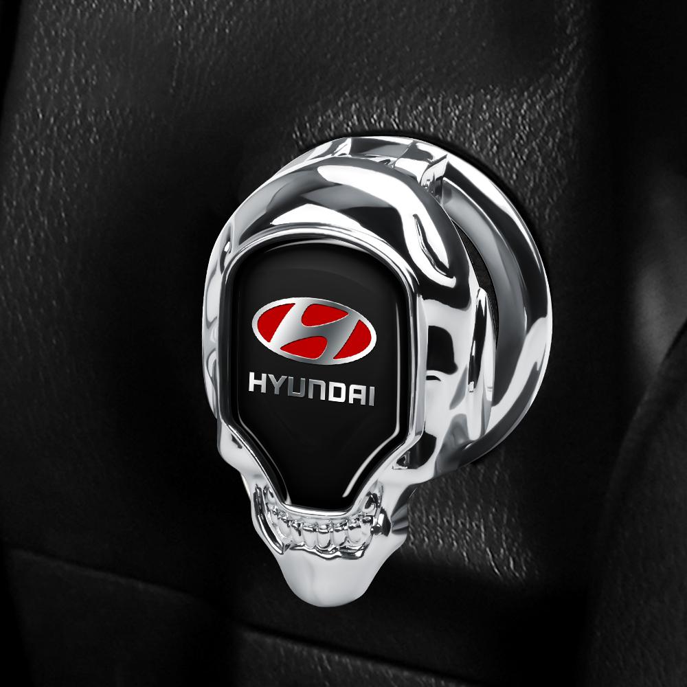 Car Engine Start Stop Button Protection Cover Sticker Auto Accessories For HYUNDAI i20 i30 Tucson i10 ix35 i40 Solaris Azera GDI R6