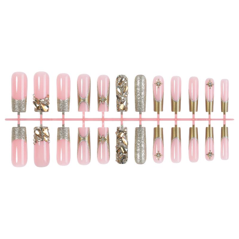 Luxury Starry Nail Art Accessories: Metallic Gold & Silver Stars for Elegant Nail Decor