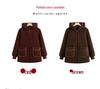 Mom's Winter Lambswool Cotton Jacket with Fleece for Middle-Aged and Elderly