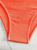 Plus Size Women's Tummy Control Maternity Swimsuit - Solid Color Fashion for European & American Styles, Ideal for Vacations & Hot Springs