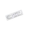 Adesivo Emblema 3D Metal Logotipo GTD Carro Porta Traseira Tronco Grade Dianteira Para Polo GTD MK4 MK5 MK6 MK7 Golf 4 5 6 7 Acessórios Automotivos