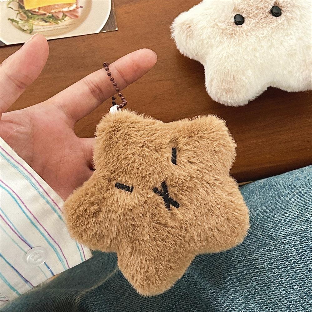 Cute Dolphin Star Doll Pendant Girl Squeezing Doll Pendant Backpack Keychain Decoration