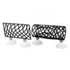 Fish Bed Tunnel Safe Small Hole Hollow Fish   Resting Tube with Suction Cup for Fish   Aquarium