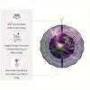 10 Inch Hanging Wind Spinner with 360 Degree Hook for Balcony Garden Decor Spring Summer Outdoor Decoration