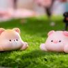 6pcs Cartoon Animal Desk Ornaments Resins Decorative Miniature Figurines Accessories for Kids Room and Living Room Table