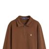 Polo Ralph Lauren Logo Embroidered Pullover Long Sleeve Sweatshirt Men Sweatshirt Light-Brown 710934601-008