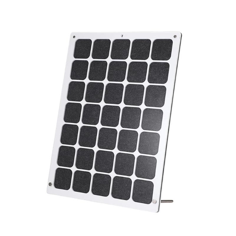 

Clear 35 Grid Pin Display Stand Waterproof Dustproof Protective Enamel Pin Holder for Home Shops Exhibitions Use 1