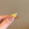 Elegant 2026 Gold Butterfly Ring for Women: Light Luxury & Versatile Gift for Her